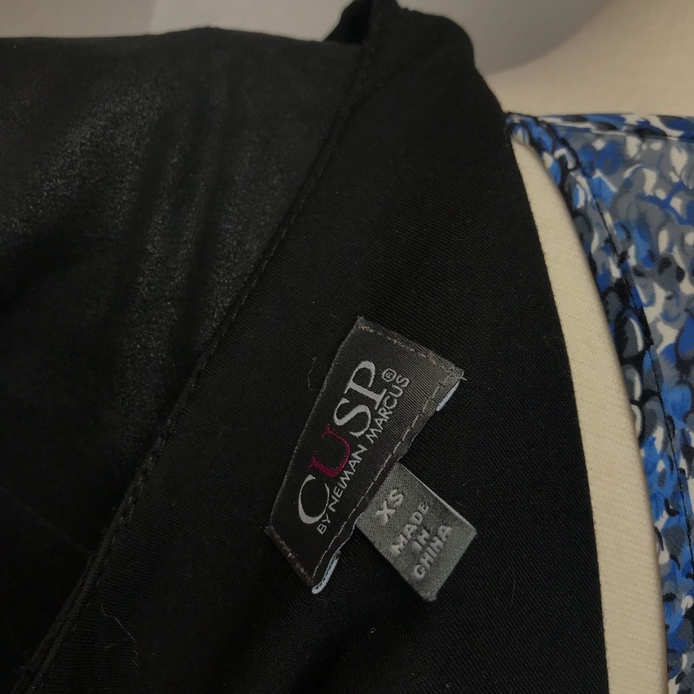 Neumann Marcus Black Crip Jacket - image 6